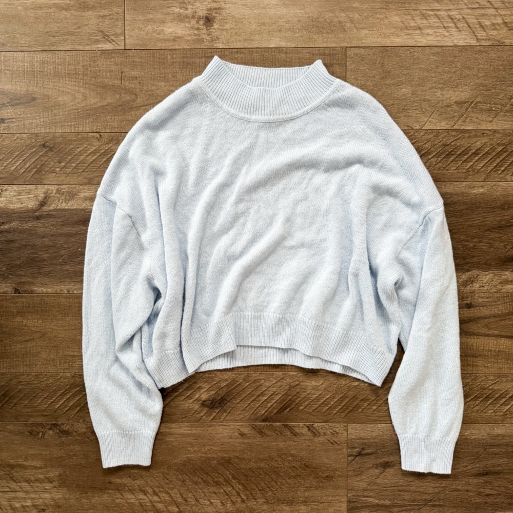 H&M Soft Blue Knit Sweater | Women’s XXL 🧺